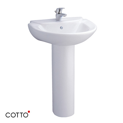 Chậu rửa lavabo treo tường COTTO C01397 - Image 5