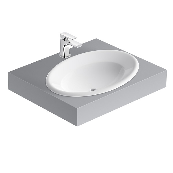 Chậu rửa lavabo Vigalacera V28 (530x330 mm) - Image 5