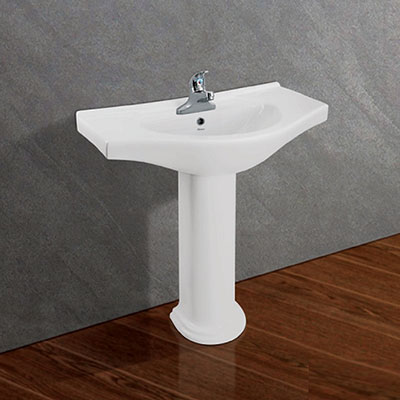 Chậu rửa lavabo Viglacera V24 (415x381x160mm) - Image 6