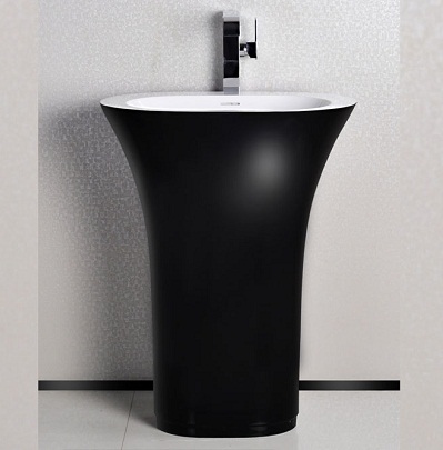 Chậu rửa mặt chân đứng KOKKU K852835 - Image 4