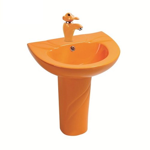 Chậu rửa mặt dành cho trẻ em âm bàn đá MKCTE-529 (5 màu sắc) - Image 4
