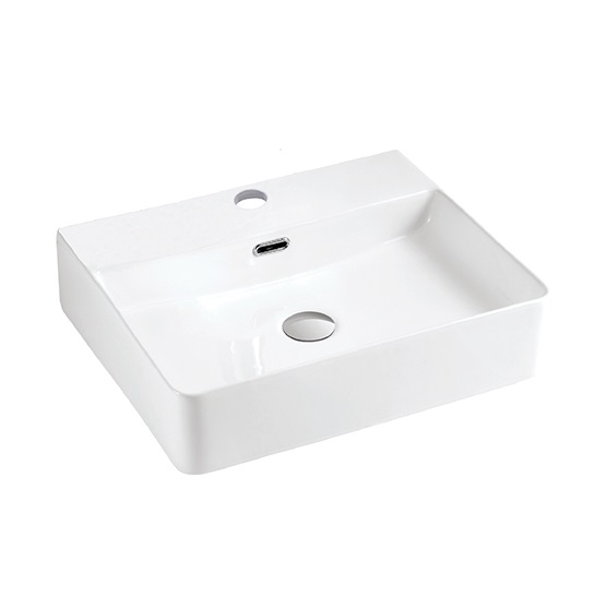Chậu rửa mặt đặt trên bàn Basic BL-2203 (Sử dụng xi phông chậu kính) - Image 6