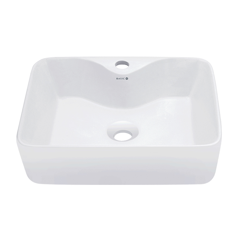 Chậu rửa mặt lavabo âm bàn Basic BS-206 - Image 5