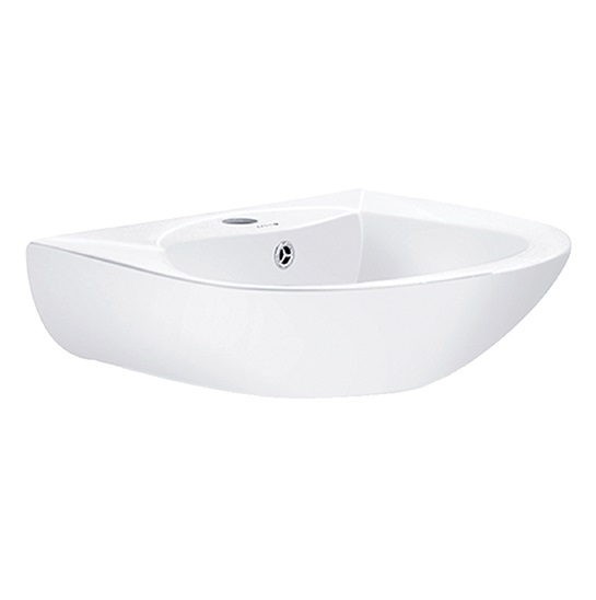 Chậu rửa mặt lavabo âm bàn dương vành Basic BS-202 - Image 4
