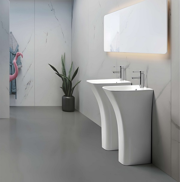 Chậu rửa mặt lavabo âm bàn HANJIN HJ-1121 - Image 3