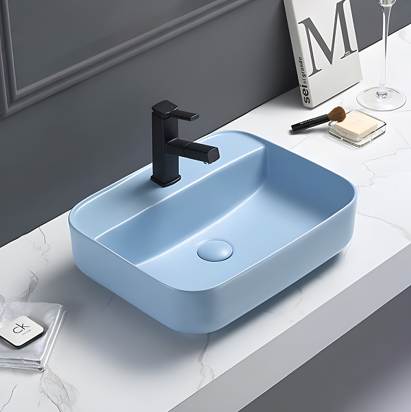 Chậu rửa mặt lavabo âm bàn HANJIN HJ-1121 - Image 5