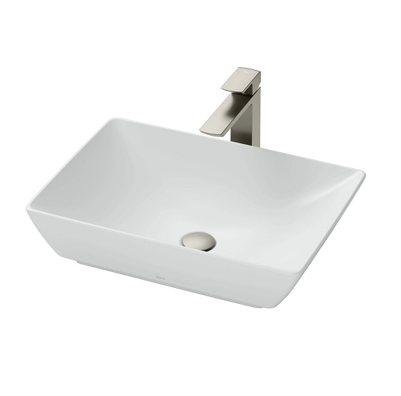 Chậu rửa mặt lavabo âm bàn TOTO LT1515 - Image 5
