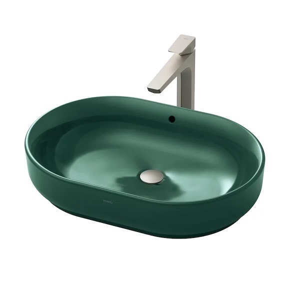 Chậu rửa mặt lavabo âm bàn TOTO LW1505V-TL516GV - Image 5