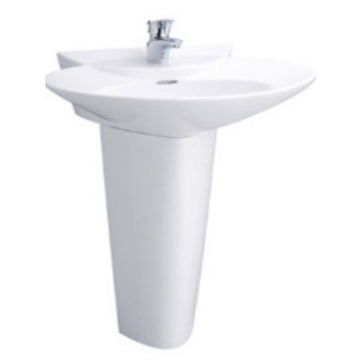 Chậu rửa mặt lavabo âm bàn TOTO LW1535V-TL516GV - Image 5