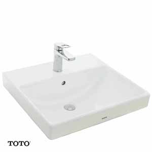 Chậu rửa mặt lavabo âm bàn TOTO LW1536V-TL516GV - Image 4