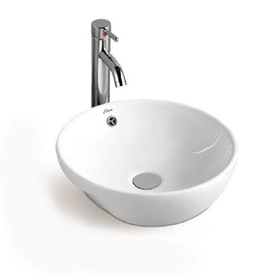 Chậu rửa mặt lavabo bán âm Clara CB-1113 (440x440x160mm)