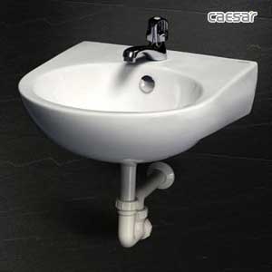 Chậu rửa mặt lavabo chân dài CAESAR L2360 P2437 - Image 5