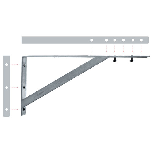 Chậu rửa mặt lavabo chân lửng CAESAR L2150 P2441 - Image 4
