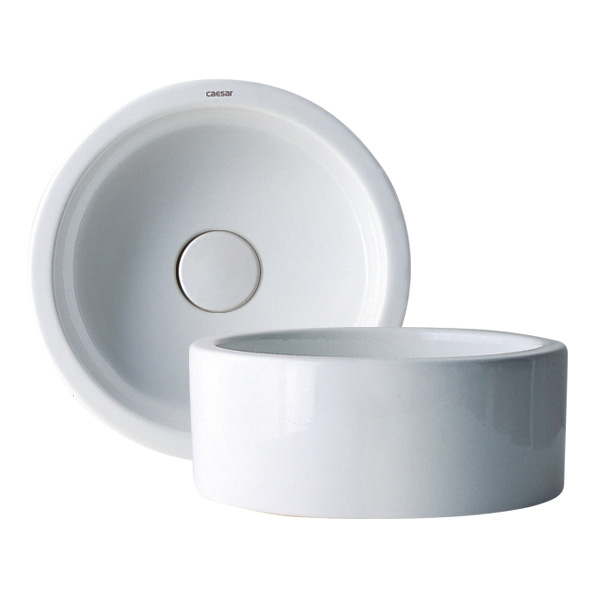 Chậu rửa mặt lavabo chân lửng CAESAR L2150 P2441 - Image 5