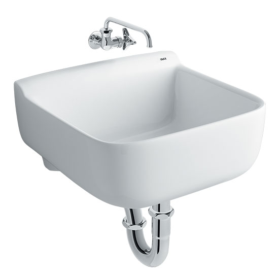 Chậu rửa mặt lavabo chân lửng INAX AL-289V-L-288VC - Image 6