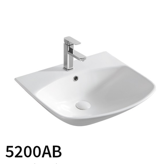 Chậu rửa mặt lavabo chân lửng Kolni 5100B - Image 6