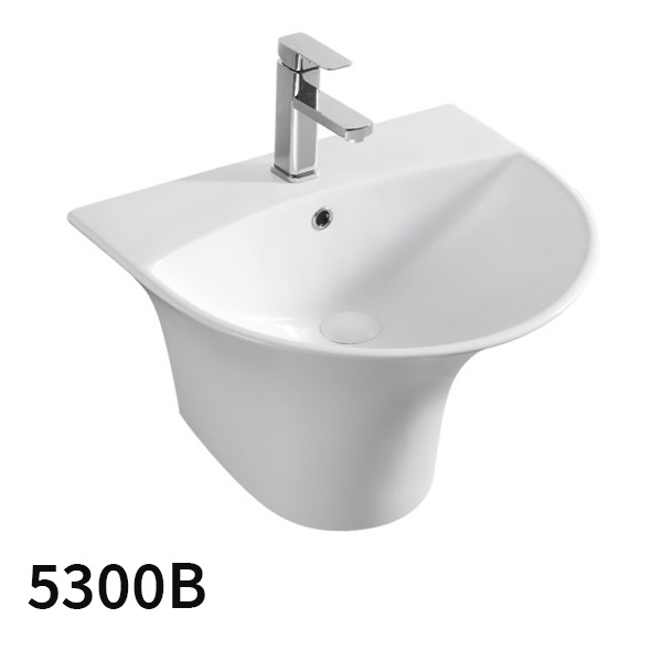Chậu rửa mặt lavabo chân lửng Kolni 5200AB - Image 5
