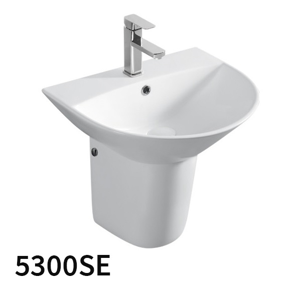 Chậu rửa mặt lavabo chân lửng Kolni 5200B - Image 3