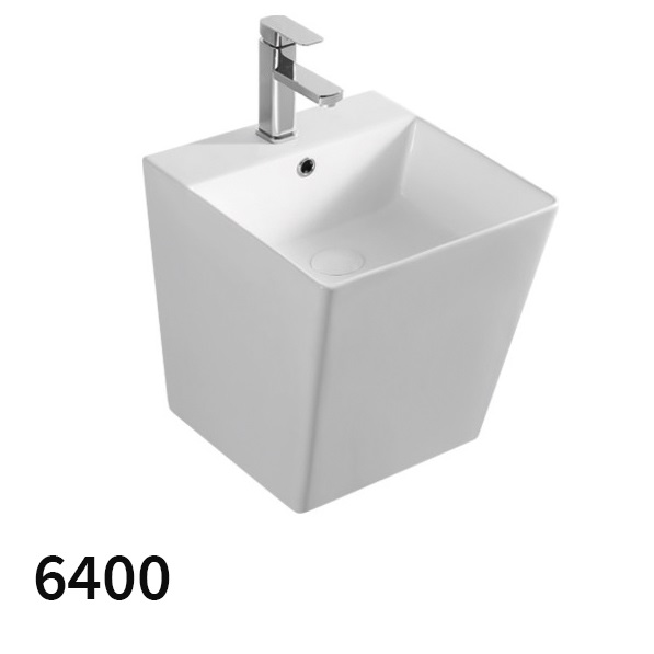 Chậu rửa mặt lavabo chân lửng Kolni 5200B - Image 4