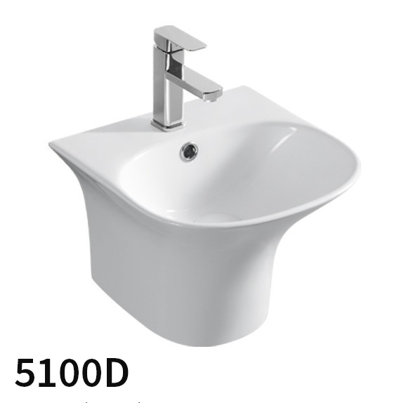 Chậu rửa mặt lavabo chân lửng Kolni 5200C - Image 3