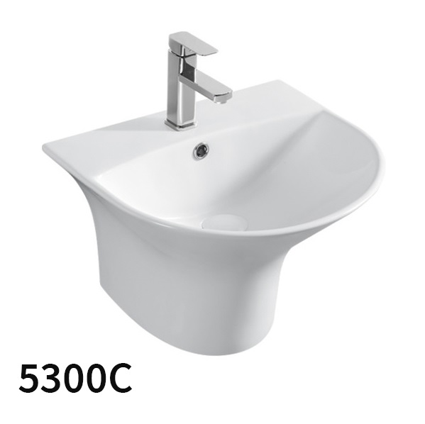 Chậu rửa mặt lavabo chân lửng Kolni 5500B - Image 3