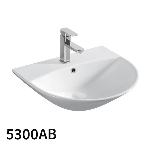 Chậu rửa mặt lavabo chân lửng Kolni 5500B - Image 4