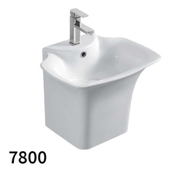 Chậu rửa mặt lavabo chân lửng Kolni 5600D - Image 6