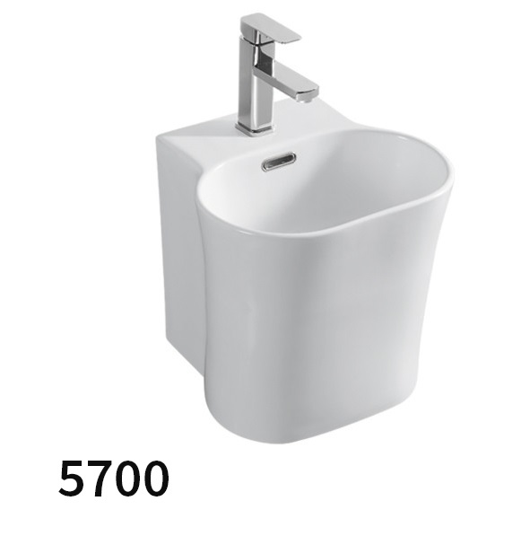 Chậu rửa mặt lavabo chân lửng Kolni 7800 - Image 3