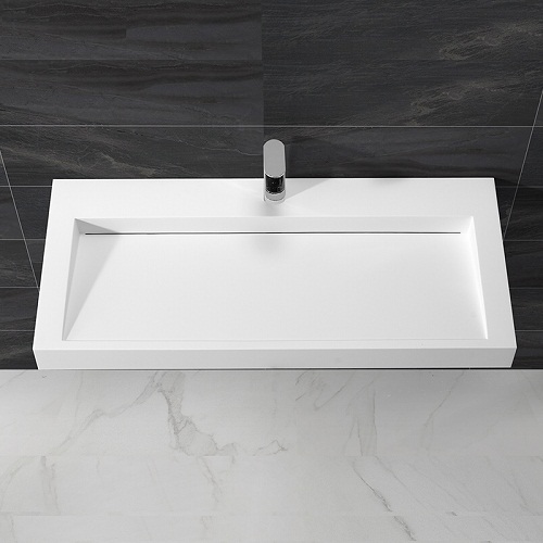 Chậu rửa mặt lavabo đá cẩm thạch MK-0087 (Đặt hàng 20-25 ngày) - Image 3