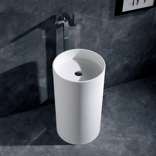 Chậu rửa mặt lavabo đá cẩm thạch MK-0087 (Đặt hàng 20-25 ngày) - Image 4