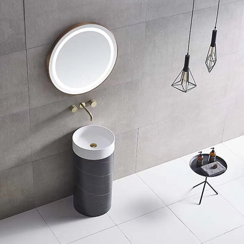 Chậu rửa mặt lavabo đá cẩm thạch MK-0087 (Đặt hàng 20-25 ngày) - Image 6
