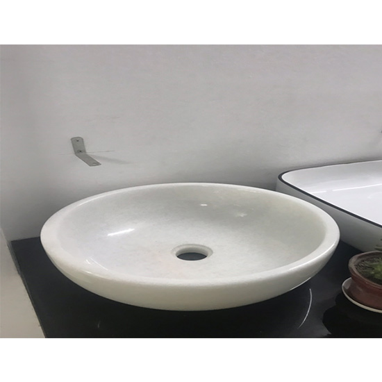 Chậu rửa mặt lavabo đá cuội tây bắc LC02 - Image 3