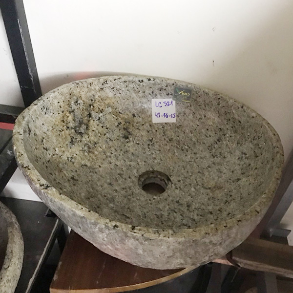 Chậu rửa mặt lavabo đá cuội tây bắc LC03-1 - Image 5