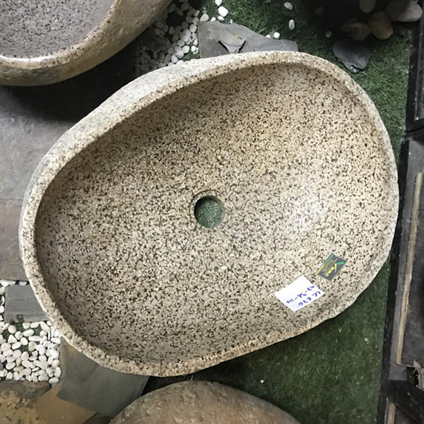 Chậu rửa mặt lavabo đá cuội tây bắc LC03-1 - Image 6