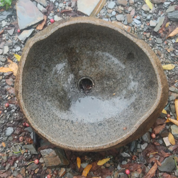 Chậu rửa mặt lavabo đá cuội Tây Bắc LC670 - Image 6