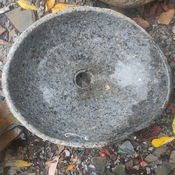 Chậu rửa mặt lavabo đá cuội Tây Bắc LC676 - Image 6