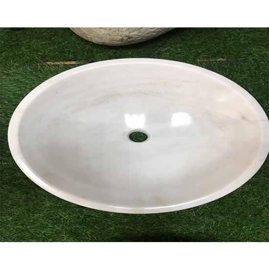 Chậu rửa mặt lavabo đá tự nhiên NT11 - Image 3