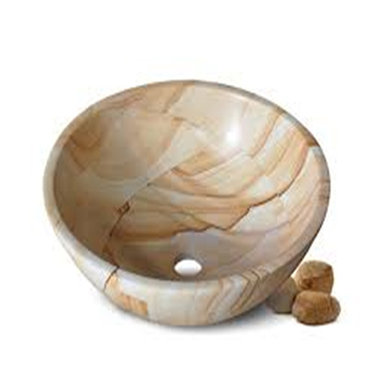 Chậu rửa mặt lavabo đá tự nhiên TN07 - Image 3