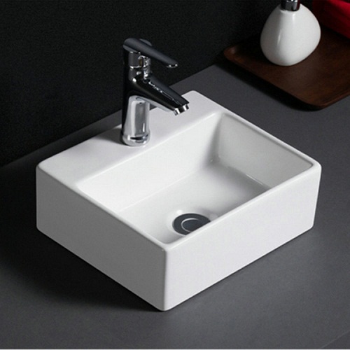 Chậu rửa mặt lavabo dành cho bệnh viện người tàn tật Miken LB002 - Image 4