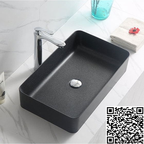Chậu rửa mặt lavabo đặt bàn Clara CB-1120 (590x400x140mm)