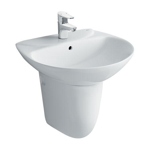 Chậu rửa mặt lavabo đặt bàn Inax L-2398V (EC/FC) - Image 4