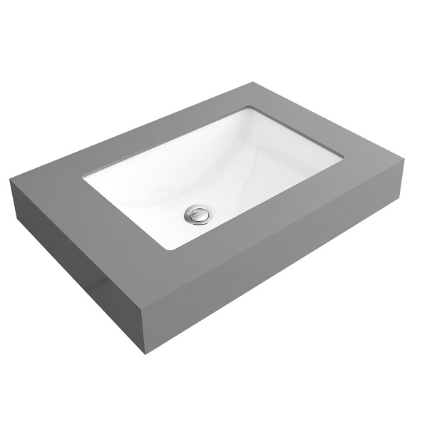 Chậu rửa mặt lavabo đặt bàn Viglacera Platinum P.22.680 - Image 3