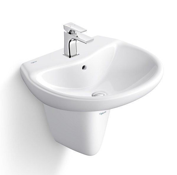 Chậu rửa mặt lavabo đặt bàn Viglacera Platinum P.22.700 - Image 5