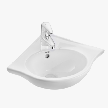 Chậu rửa mặt lavabo đặt góc Inax L-281V