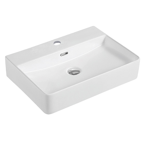 Chậu rửa mặt lavabo dương bàn Basic BSA-503 - Image 3