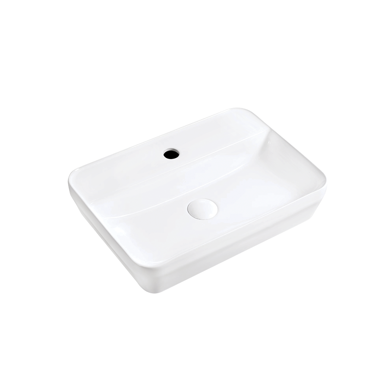 Chậu rửa mặt lavabo dương bàn Basic BSA-507 - Image 4