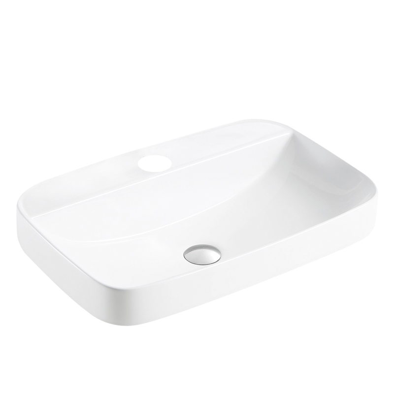 Chậu rửa mặt lavabo dương bàn Basic BSA-507 - Image 5