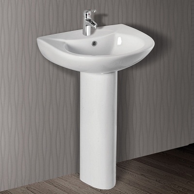 Chậu rửa mặt lavabo dương bàn Basic BSA-508 - Image 5