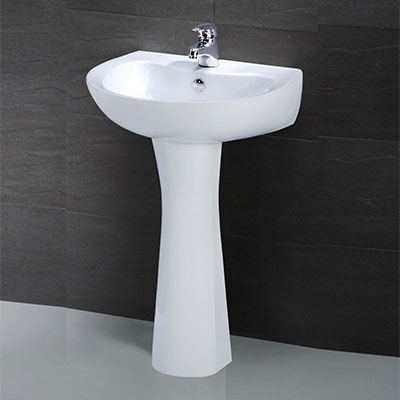 Chậu rửa mặt lavabo dương bàn CAESAR L5215 - Image 4