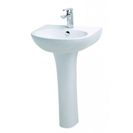 Chậu rửa mặt lavabo dương bàn CAESAR LF5224 - Image 6